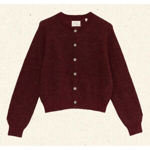 Doen Petra Cardigan in Bordeaux